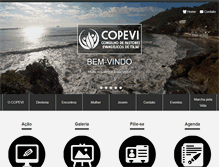 Tablet Screenshot of copevi.com.br